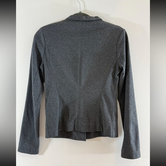 James Perse Womens Blazer Jacket Preppy Academia Old Money Chic Gray - Picture 3 of 7